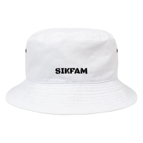 SIKFAM(黒ロゴ) バケットハット