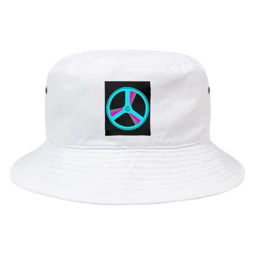 3バトンホイール Bucket Hat