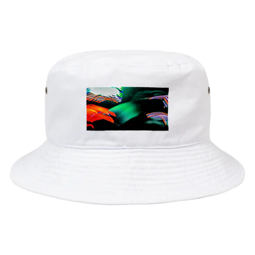 絡まるネオン Bucket Hat