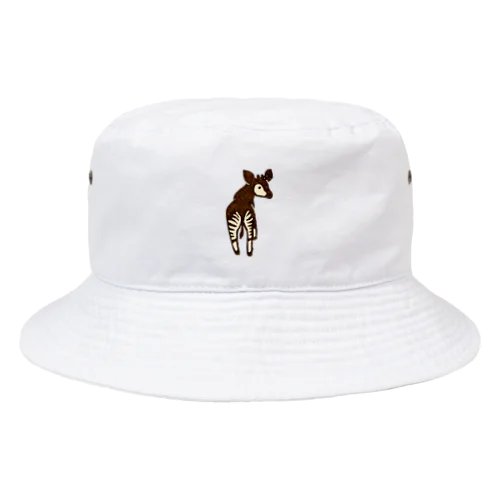 オカピのおしり Bucket Hat