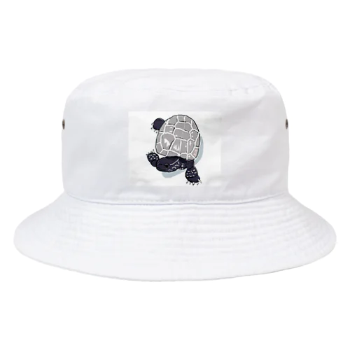 クサガメ男子の日向ぼっこ Bucket Hat