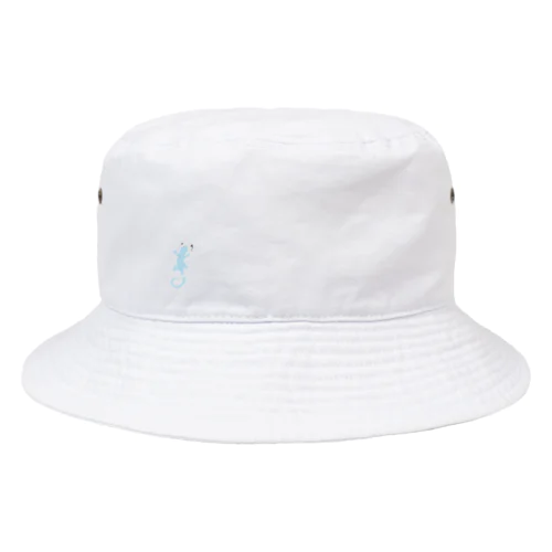 油断したとかげさん Bucket Hat