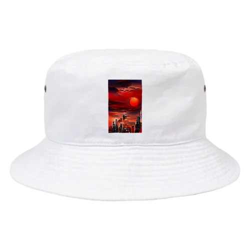 Red Night Bucket Hat