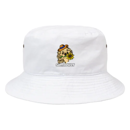 sunflower Borusitiくん Bucket Hat