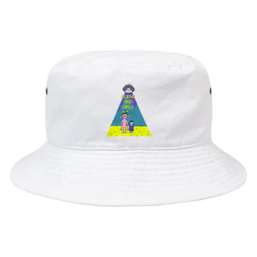 宇宙人と女の子 Bucket Hat