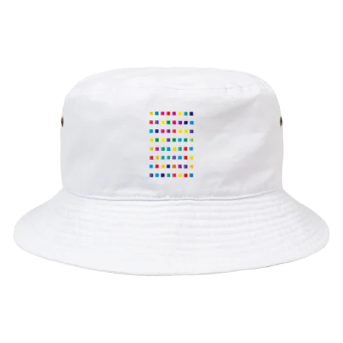 アートなカラーチャート Bucket Hat