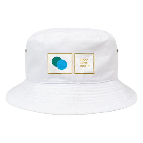 This is "Good Continuity" Bucket Hat