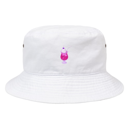 ピンククリームソーダ Bucket Hat