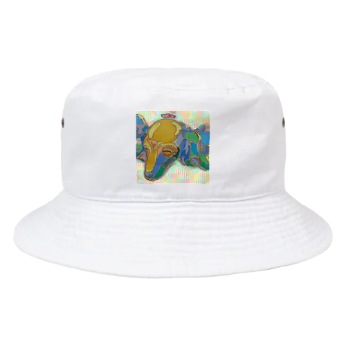 Mary's  tweets 『ママ、早く帰って来ないかな❗』 Bucket Hat