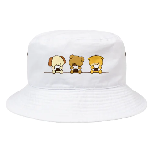 もぐもぐワンちゃんズ Bucket Hat