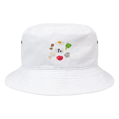 大事な鉄分 Bucket Hat