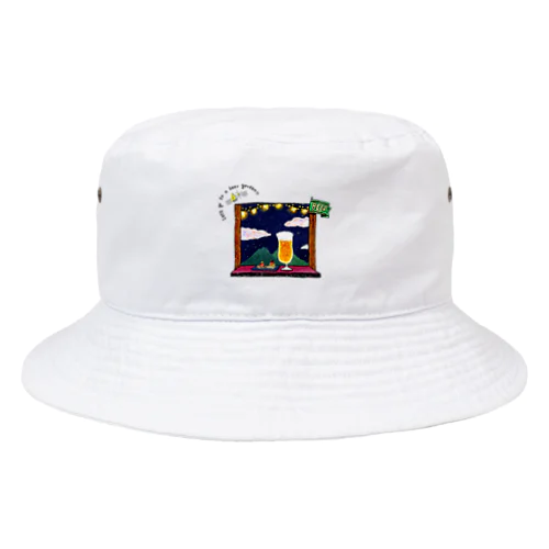 夜景を見ながら乾杯 Bucket Hat