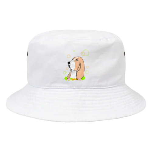 バセットハウンド癒し犬 Bucket Hat