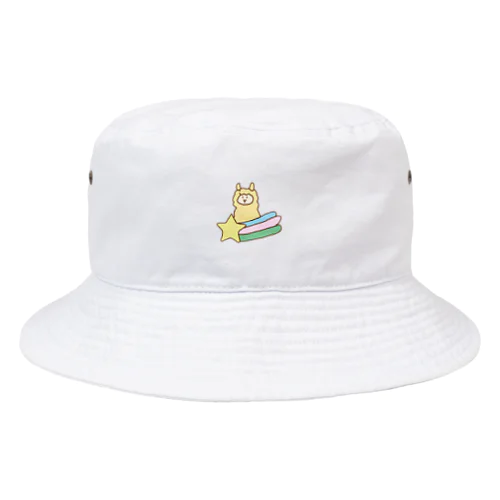 流れ星のアルパカ Bucket Hat