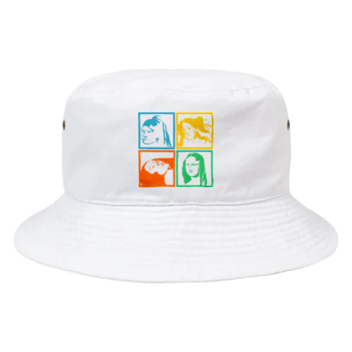 へのへのもへじh.t.その２ Bucket Hat