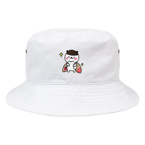 セミになりきるもち三郎 Bucket Hat