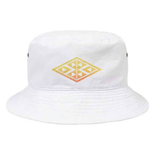 南部菱刺し うまのまなぐ Bucket Hat