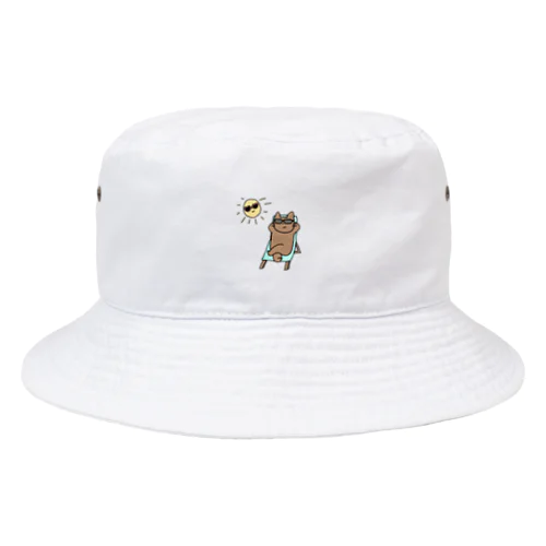 太陽と仲良し☀️こんがりねこ Bucket Hat