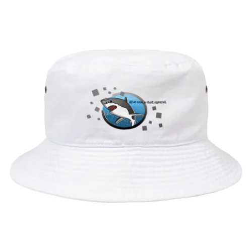 Shark appeared. Bucket Hat