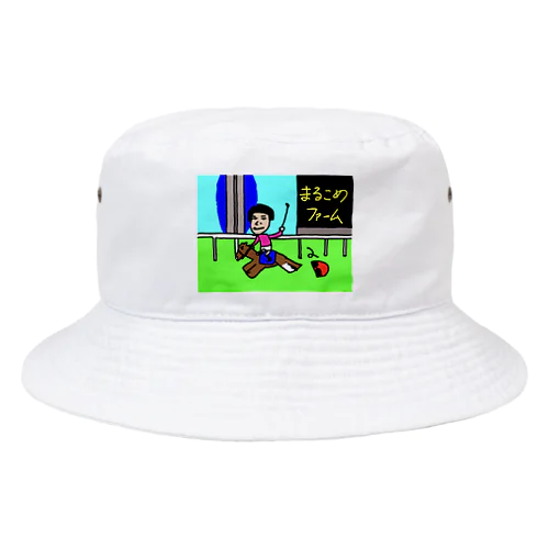 まるこめファームイラスト Bucket Hat