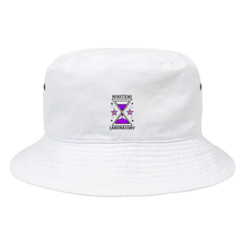 砂時計 紫×ピンク Bucket Hat