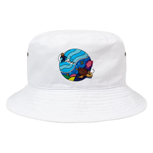 サーフandタートル！ Bucket Hat