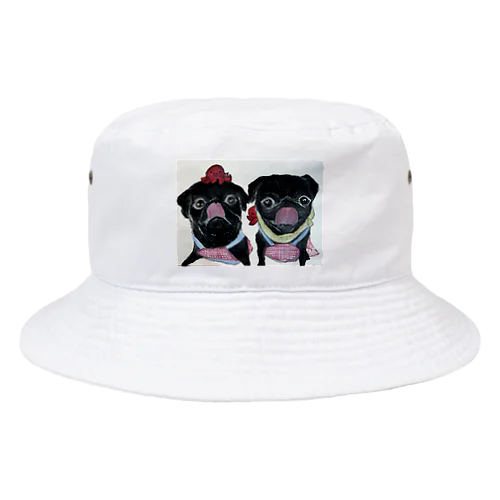 くろぱぐ❤️ふたご Bucket Hat