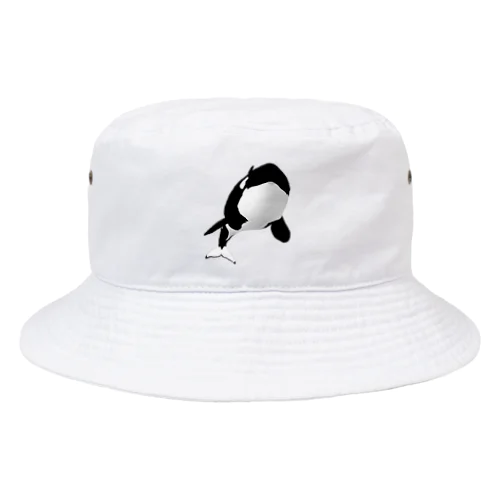 ひょっこりシャチ Bucket Hat