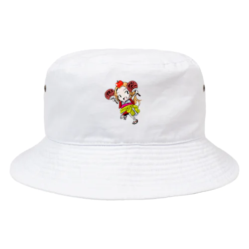 【公式】津軽弁ガールあんな応援グッズグッズ🍎 Bucket Hat