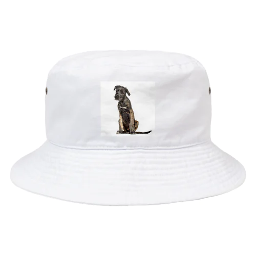 クールなアイリッシュウルフハウンドドッグ Bucket Hat