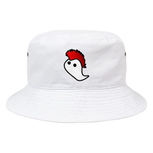 ヒャッハーって言いそうなおばけ Bucket Hat