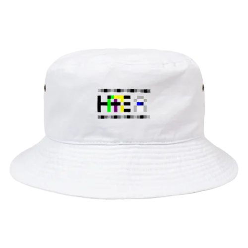 HARE（晴れ）ドットロゴ Bucket Hat