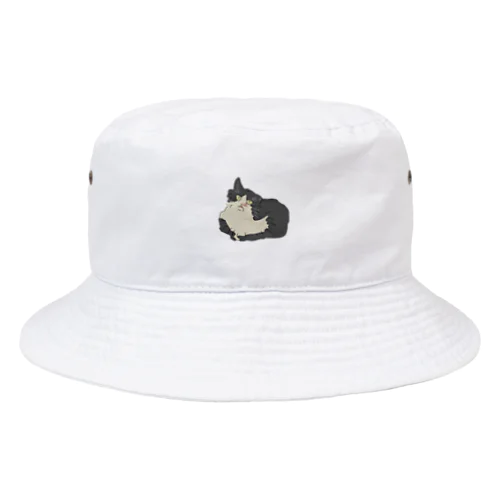 野生パパネコちゃん Bucket Hat