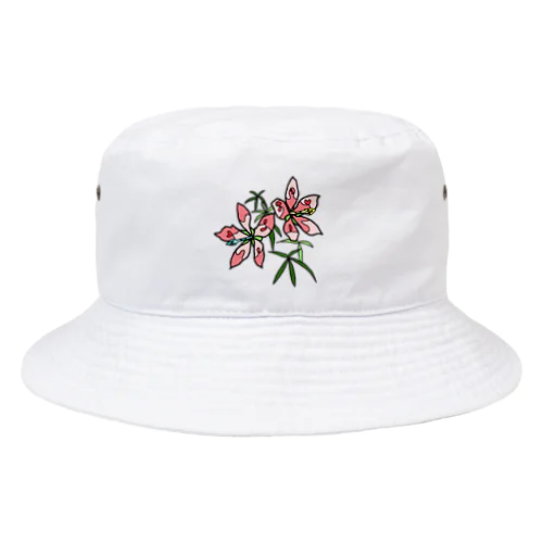 10/1 誕生花 「モミジアオイ」 Bucket Hat