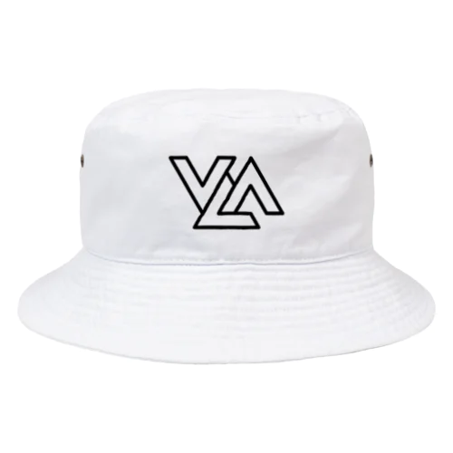 VLA-LOGO-ITEM (BLACK) バケットハット