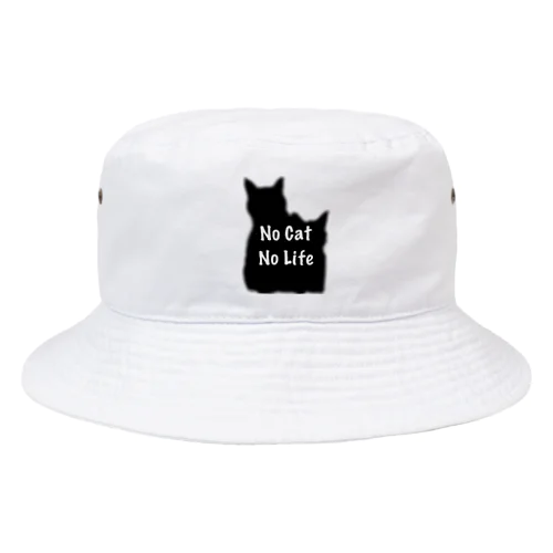 No Cat No Life Bucket Hat