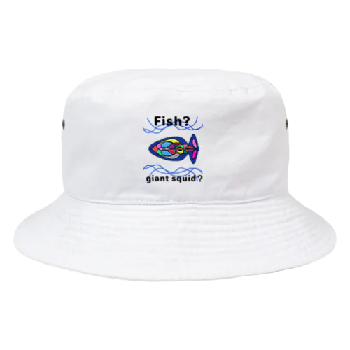 fish?giant squid? Bucket Hat