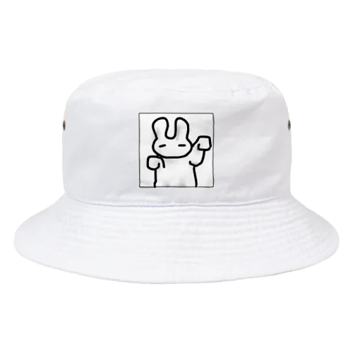 まねきうさぎさん Bucket Hat