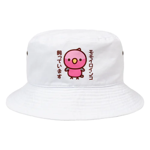 モモイロインコ飼っています Bucket Hat