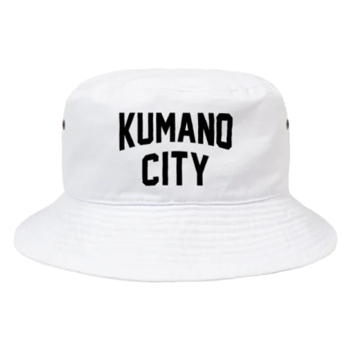 熊野市 KUMANO CITY Bucket Hat