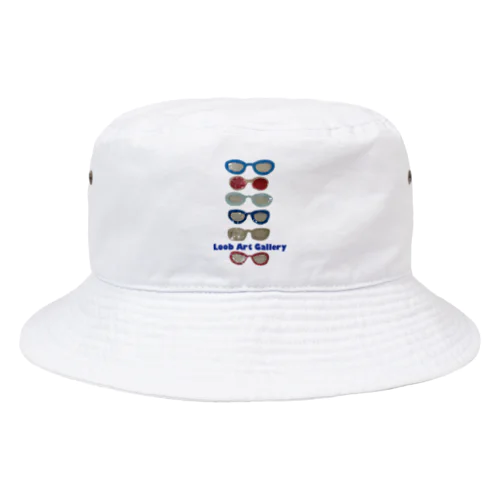 紙で作ったメガネ達 Bucket Hat