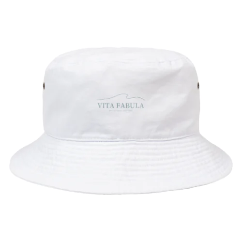 vita fabula 文字　大 Bucket Hat