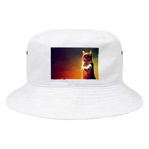 たちねこ Bucket Hat