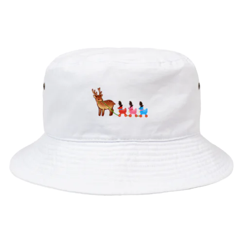 コロコロ鹿 Bucket Hat