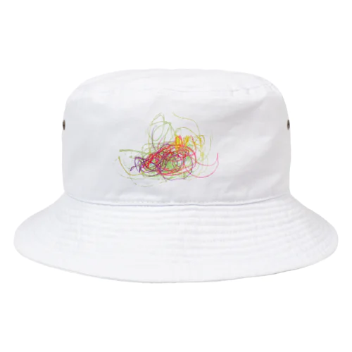 4歳児画伯のおえかき Bucket Hat