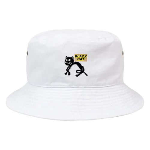  BLACK  CAT Bucket Hat