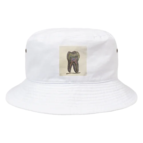 歯解剖図 Bucket Hat