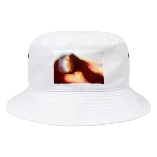 巫女屋⛩️(山頂の巫女室から見た雲海) Bucket Hat