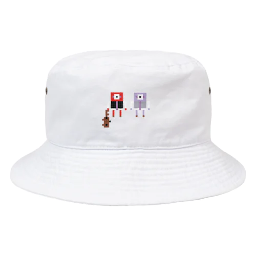 一つ目小僧兄弟と犬 Bucket Hat