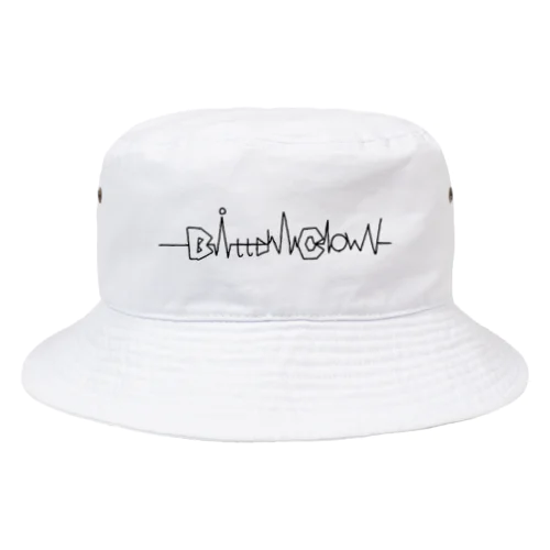 BitterClown文字ロゴ Bucket Hat